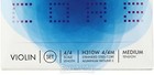 D addario H310w 4 4m Helicore Violin String Set - 4 4 Size With Aluminum-wound E