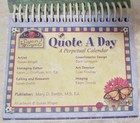 Quote A Day  A Perpetual Calendar By Susan Winget  Teacher Created Resources