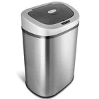 Ninestars Automatic Touchless Motion Sensor Trash Can Stainless Steel 21 Gal