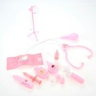 Doctor Nurse Medical Kit Playset For Kids  pink 