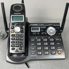 Panasonic Kx-tg5672b 5 8 Ghz Cordless Landline Phone 2 Handset New Batteries     
