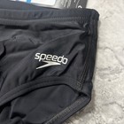 Speedo Powerflex Eco Brief Men s Swimsuit Solid Black Adult 36