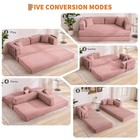 Convertible Sleeper Sofa Bed  modern Loveseat Couch Floor Sofa For Living Room