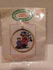 Crossstitch Christmas Ornaments Kit Set Of 3 New Sealed Christmas Craft Vintage 