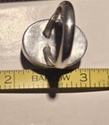 Vintage Navajo Handmade Ring 925 Silver Black Onyx Size 6
