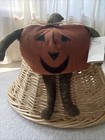 Woof And Poof Halloween Shelf Sitter Pumpkin 2012 Nwt 