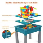 5-in-1 Multi Activity Sand Water Play Table  Double-sided Kids Activity Table   