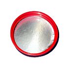 2000 Red Plastic Caps Per Box - 45 400 - Fine Ribbed - Heat Seal foam Liner