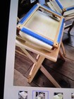 The Old Tattered Flag Frame Stand For Rug Hooking Or Punch Needle
