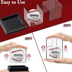 1 Baseball billiard Ball Holder Display Case Stand  Acrylic Cover  Uv Protection