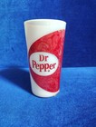 Vintage 1960 s Dr Pepper Soda Opalescent Milk Glass Tumbler Advertising 5 