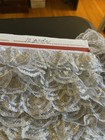Vintage Lace Trims Remnants Lot 119 Yards And Appliqu  s Wedding Beaded Eyelet