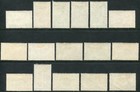 Sarawak 1950-52 1c- 5 Sg 171-186 Hinged Mint  cat    143 50 U m   a 
