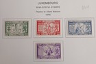 Luxembourg  - 1945 -  Lot Of Stamps  On Album Page -  Mh