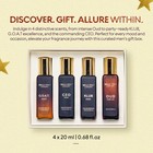 Luxury Perfume Gift Set By Bellavita For Men - 4 Pc Gift Set