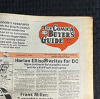 1984 Comics Buyers Guide Newspaper  619 Vg 4 0 Harlan Ellison   Frank Miller
