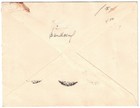 1938 Dutch Indies Scott B36a Corner Block Of 6 Cover To Amsterdam
