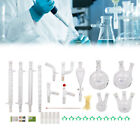 24 40 Joints Glass Organic Chemistry Lab Glassware Kit  32pcs Lab Chemilcal Unit