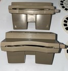 Vtg Lot Of 2 View-master Biege Tan Sawyer And Gaf W 9 Reels Goofy Snow Tramp Pan