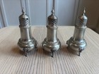 3 Frank M Whiting George Ii Sterling Salt Pepper Shakers 837 Rams Head 180g
