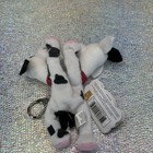 Meanies Keychains Series 1 Fi-do The Dalmutation Bean Bag Plush