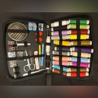 Complete Sewing Kit With Multicolor Threads   Travel Case Gift Set