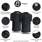 Concealed Body Soft Armor T Shirt
