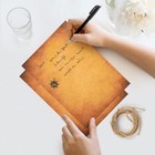60 Pcs Vintage Stationary Paper And Envelopes Set Retro Antique Letter Papers