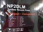 Navac Vacuum Pump Cordless W  Battery A2l Compatible Navac Np2dlm 2 Cfm  new 