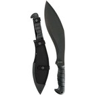 Ka-bar 11 5  Fixed Blade Kukri Machete W  Sheath - Black