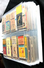 Lot Of 900  Vtg  Matchbook Covers Collection In Plastic With 3 Ring Binder-nice