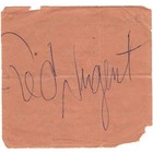 Ted Nugent Autograph Concert Ticket Stub Newcastle Uk 2 26 77 Free For All Tour