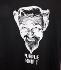 Ghoulardi Purple Knif Xl Black T-shirt Cleveland Horror Host 90 s Stadium Court
