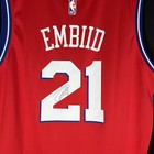Joel Embiid Signed Jersey Autographed 76ers Holo Coa