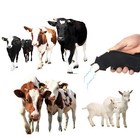 Electric Cattle Prod Prodder 4000v Shock Handheld Cow Livestock Stock Battery