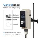 Digital High Speed Shear Homogenizer Emulsifier Lab Mixer 100ml-13l 18000r New