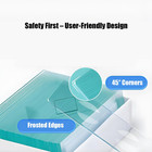 Microscope Slides And Covers     50 Blank Glass Slides For Microscope With 100 Cov