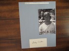 Bobby Cuellar d-25 signed Trimmed Index Card W 8 X 11 Display W 4 X 6 Photo obit