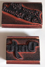 Wood rubber Stamp   Please Sign   Return  Draft  2 Stamps Teacher  School