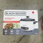 Black   Decker 16-cup Rice Cooker   Vegetable Steamer Rc516 Sealed Ships Today