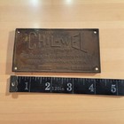 Chil-wel Refrigerator Advertising Name Tag 1920s 1930s Wurlitzer Juke Box Mfg Co