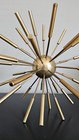 Sputnik Mcm Decorative Object Brass Gold Tone Metal Mid Century Modern Design