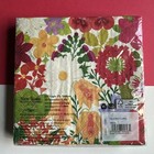 Caspari New York Botanical Garden Halted Floral 20 Napkins Triple-ply Nip