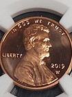2019 W First  w  Mint Mark Lincoln Cent Ngc Pf69 Rd Ultra Cameo