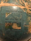 1960 Vintage Rand Mcnally World Portrait Globe Raised Topography 12  Diameter