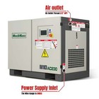 Mechmaxx 10hp Rotary Screw Air Compressor   32 Cfm 116 Psi 230v 3ph 60hz   m10ac230