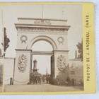 Paris France Bassin Port De L arsenal Entrance Gate J Andrieu Stereoview K317