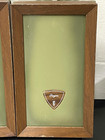 Vintage Lady Garner Kitchen Canister Set Flour Sugar Green Tin Vguc