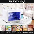 24l Hot Towel Warmer Cabinet Uv Sterilizer Beauty Salon Spa Facial Skin Care