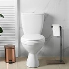 2 Packtoilet Paper Holder Stand Freestanding Paper Dispenser Tissue Roll Holder
